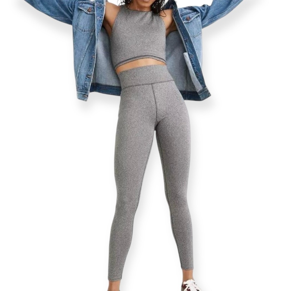 MADEWELL NWT MWL FORM High Rise legging NB878 -Heathered Charcoal gray size XS
